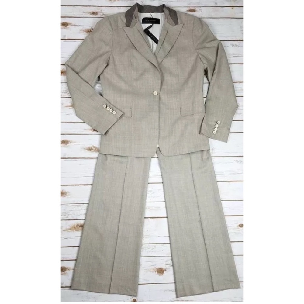Elie Tahari Suit - Blazer Pants Sz 4 New With Tags - Picture 1 of 7
